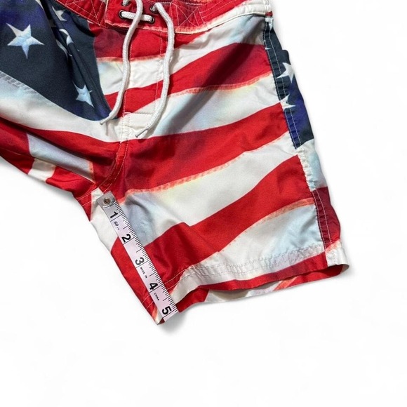 Vintage Old‎ Navy Boys American Flag Swim Trunks - Picture 8 of 8